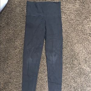 PINK High Waisted Black Leggings Size XS